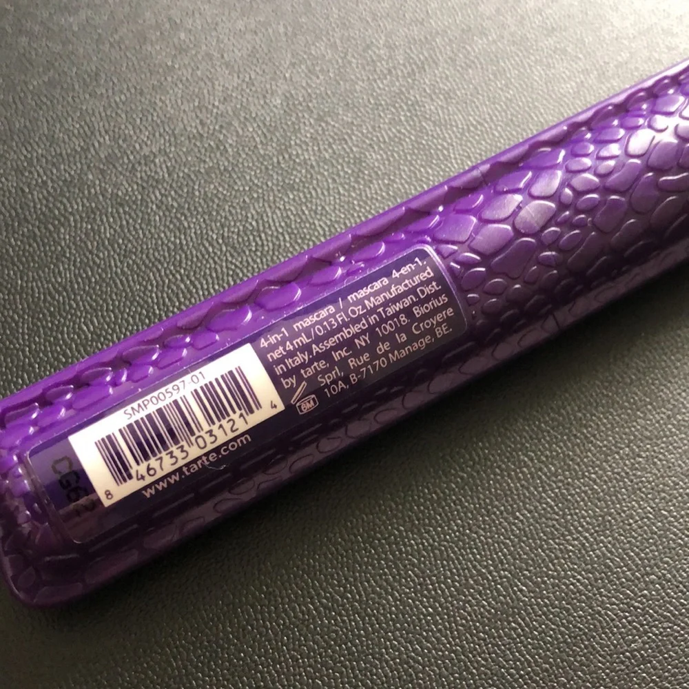 Tarte Lights Camera Lashes black mini‎ mascara